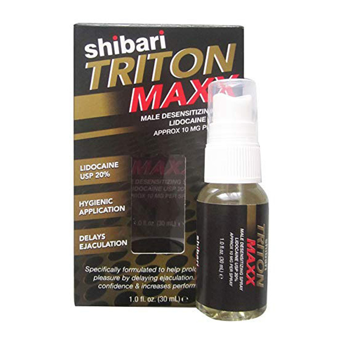 Chai xịt kéo dài thời gian Shibari Triton Maxx 30ml Mỹ