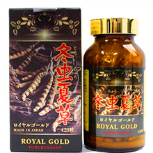 Viên uống Đông Trùng Hạ Thảo Royal Gold Tohchukasou Nhật Bản 420 viên