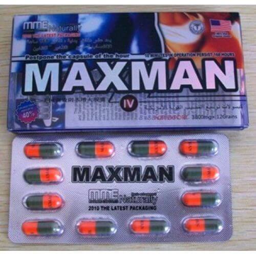Thuốc cường dương cho nam Maxman IV 12 viên