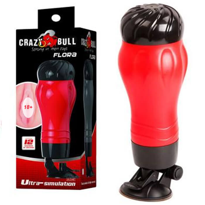 Bán Sex Toy Gắn Tường Đèn Pin Rung Rên Crazybull