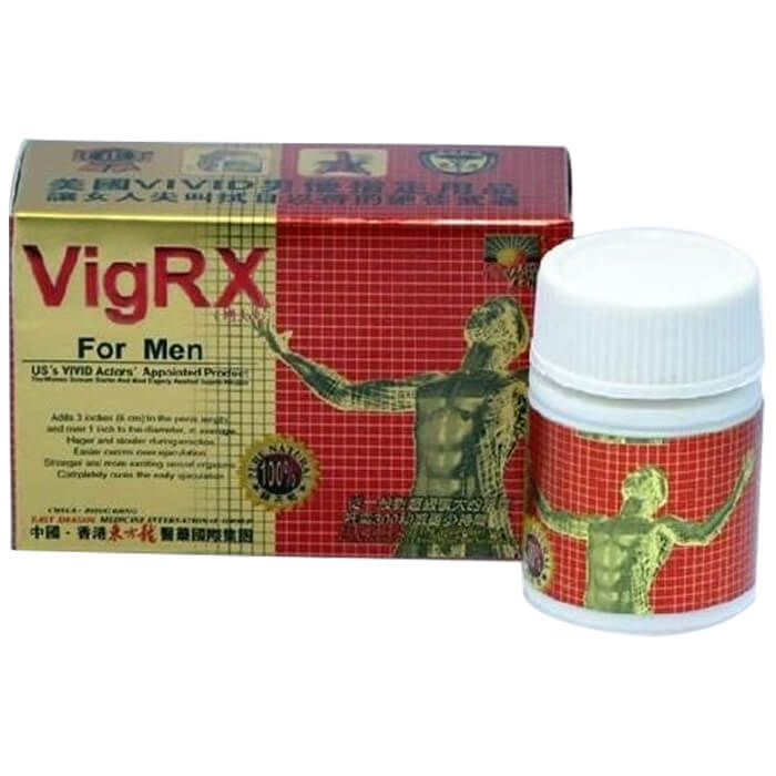 Thảo Dược Tăng Cường Sinh Lý Vigrx For Men Hong Kong 8 Viên