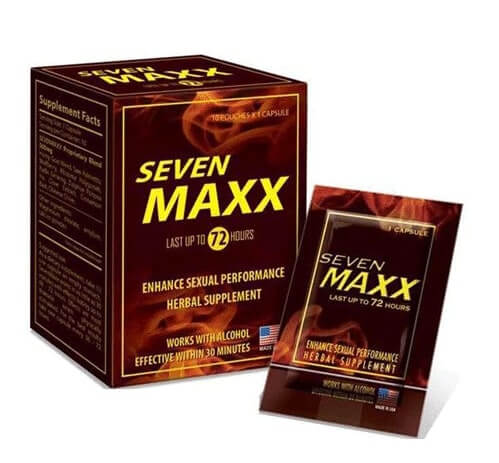 Thuốc Tăng cường sinh lý Seven Maxx Mỹ 10 viên