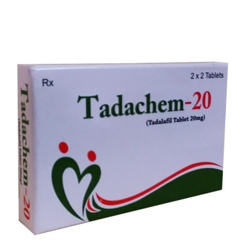 Thuốc điều trị rối loạn cương dương Tadachem 20mg Tadalafil Ấn Độ 4 viên