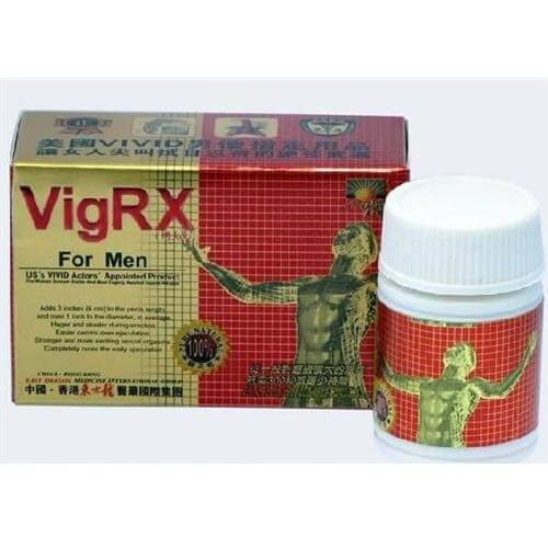 Thuốc cường dương Vigrx For Men Hong Kong 8 viên
