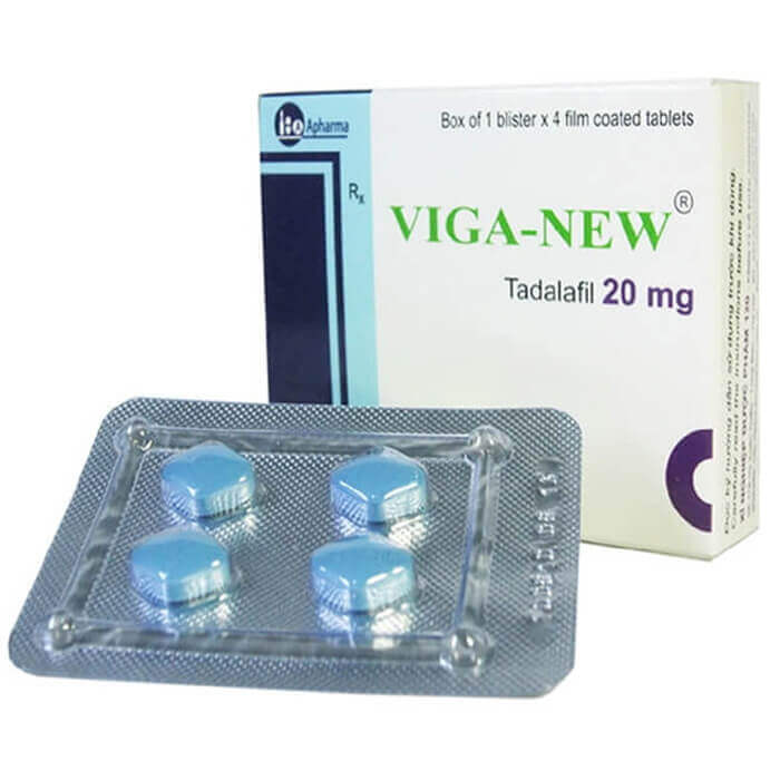 Thuốc tăng cường sinh lý cao cấp bằng thảo dược Viga New 20mg Armephaco