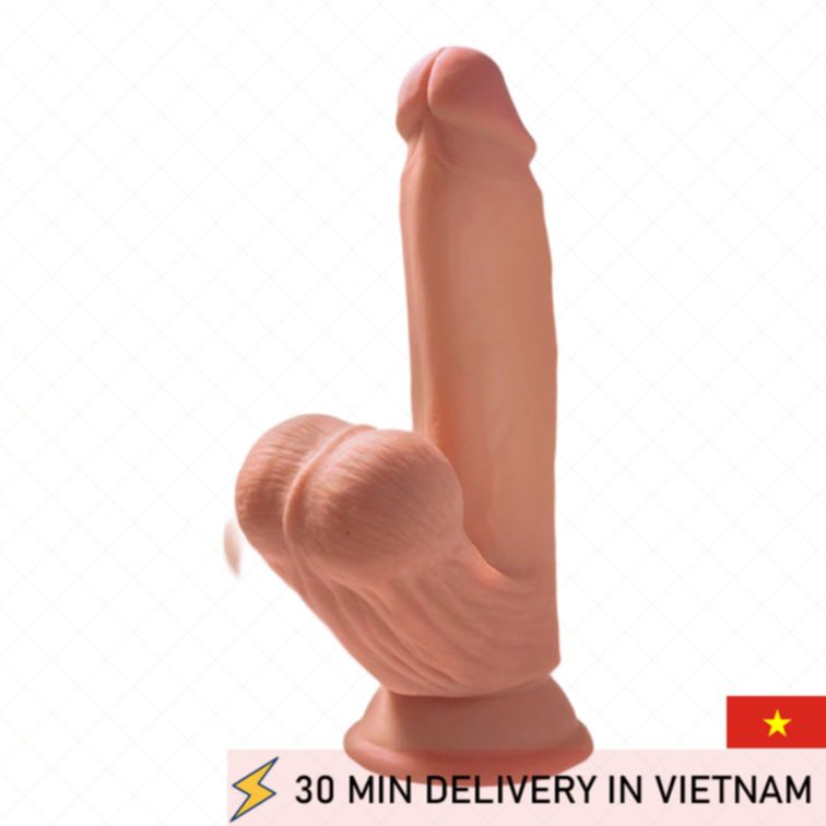 Triple Density Realistic Dildo Swing Balls Intense 