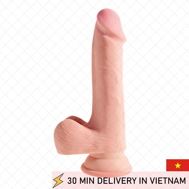 Triple Density Dildo 6.5in Ultra Real Feel Thick 