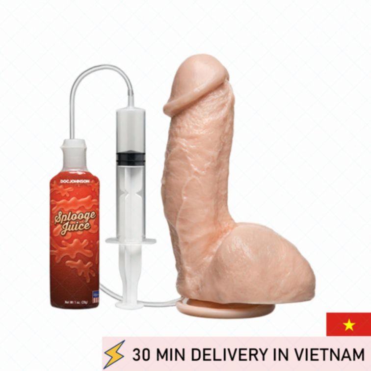 Squirting Strap On 23cm Real Feel Intense Pleasure 