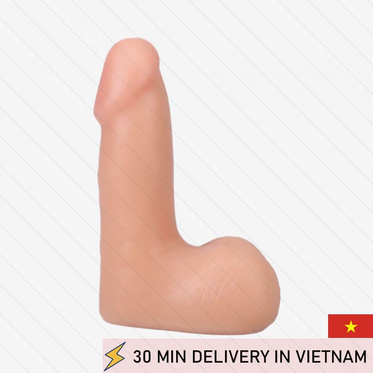Realistic Cock 5 Inch Ultraskyn Dildo Vac Lock 