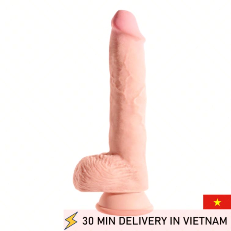 Fat Cock Dildo 10 inch triple density realistic 