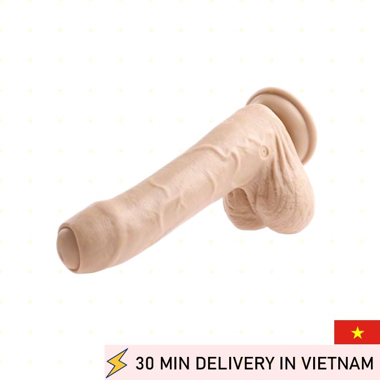 Vibrating Sleeve Realistic Head Stimulation 