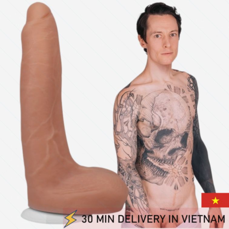 Silicone Dildo 25cm Realistic Thick Premium 