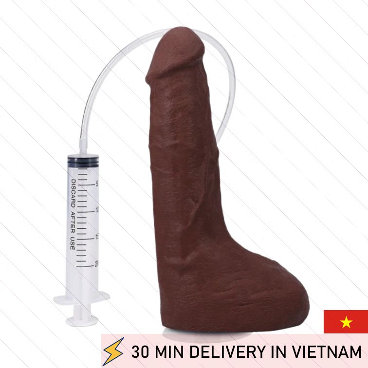 Realistic Squirting Dildo 24cm Intense Wet Play 