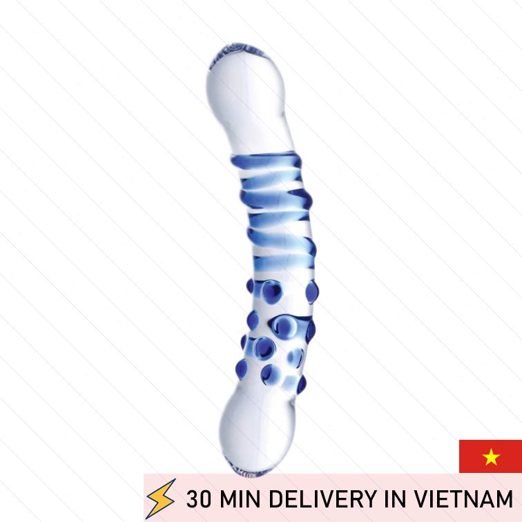Double End Glass Dildo Premium Smooth Design 