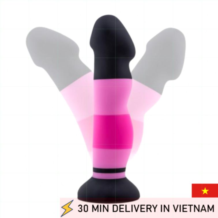 Pink Silicone Dildo Elegant Modern Curve 
