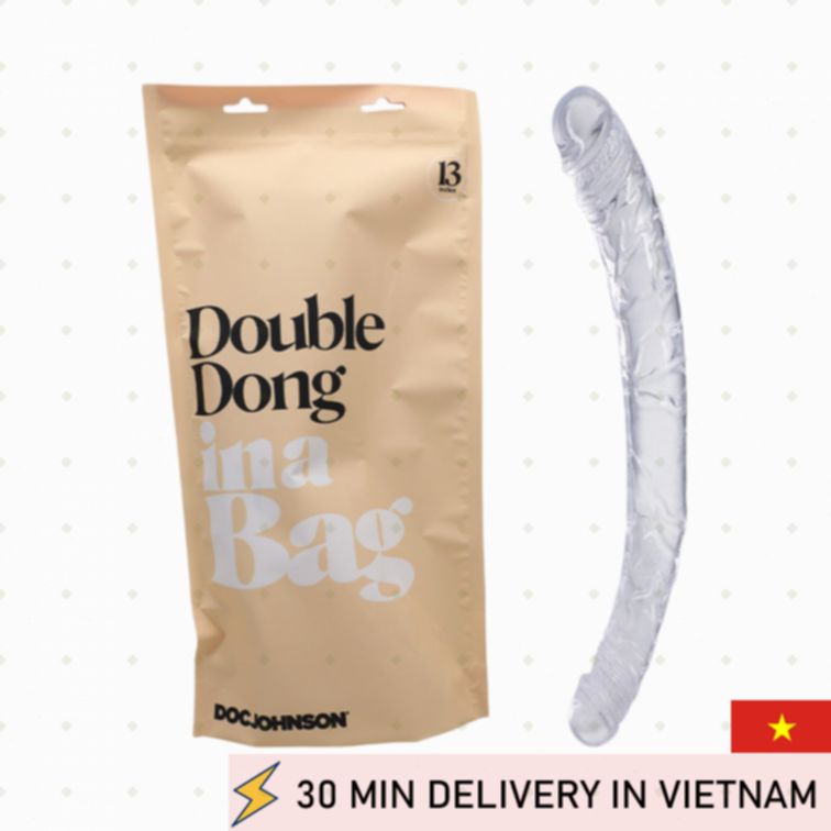 Double Dildo Dual End Real Feel Couples Toy 