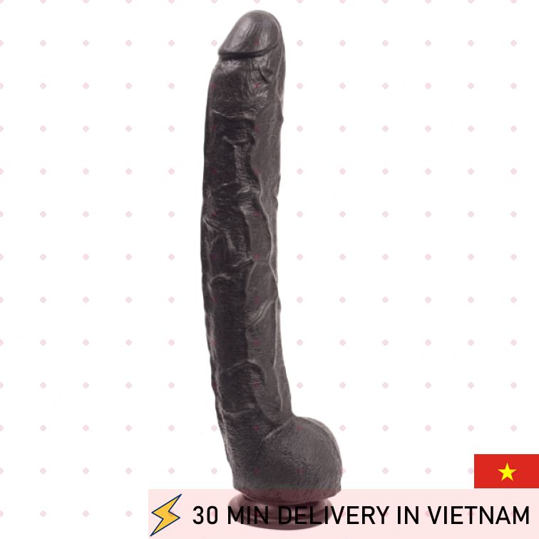 Large realistic dildo extreme size pleasure 