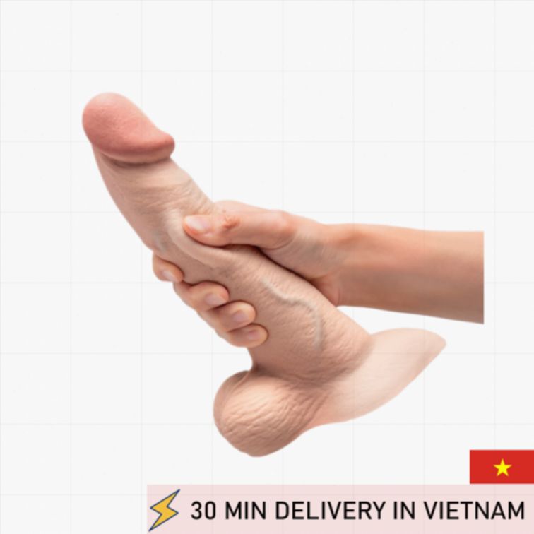 Silicone Dildo Smooth Skin G Spot Curve Pleasure 