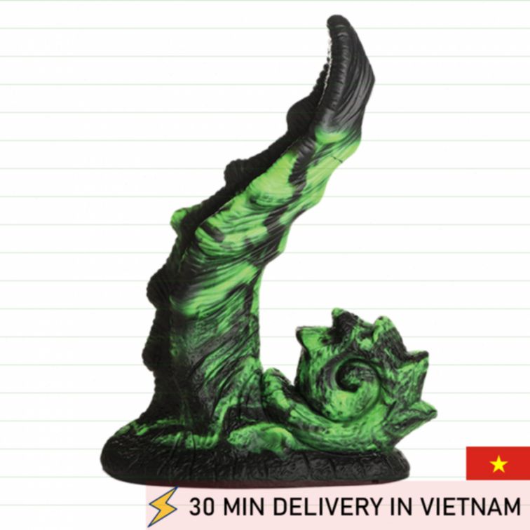 Glowzilla Fantasy Dildo glow in dark wild fun 
