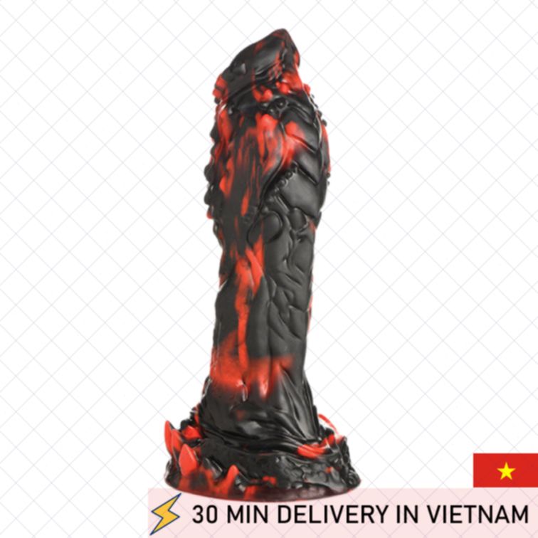 Monster Reaper Dildo Textured Fantasy Deep Play 