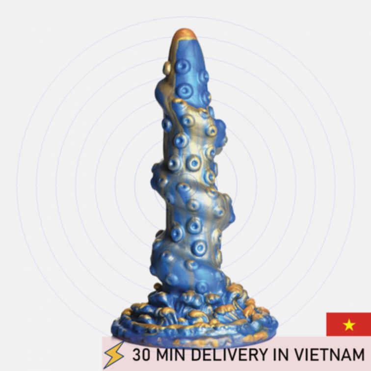 Kraken tentacle dildo fantasy silicone toy 