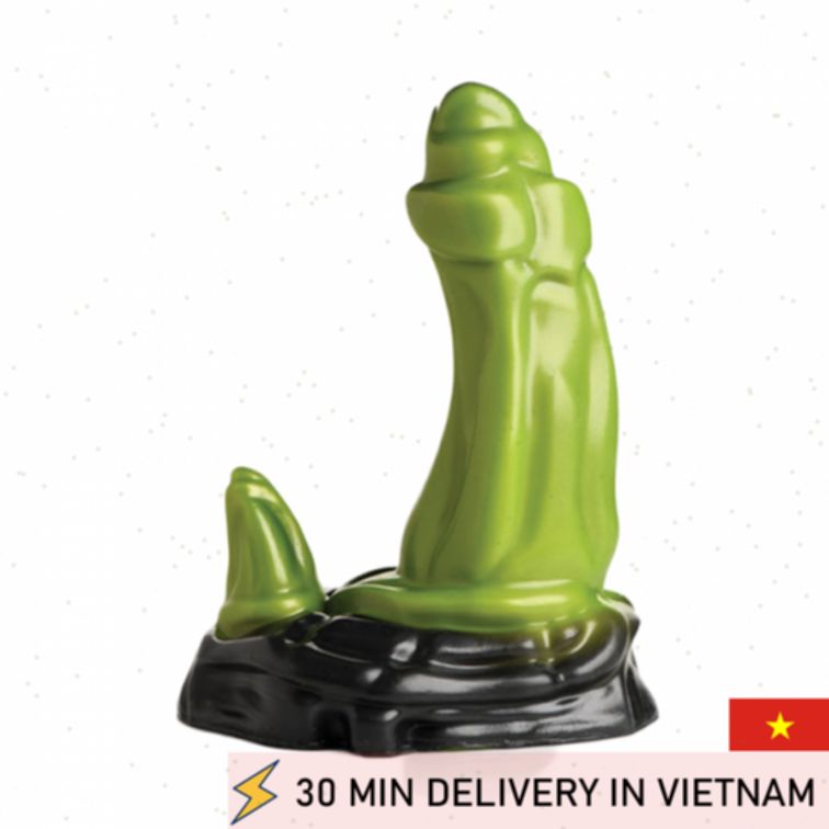 Orc Fantasy Dildo Textured Silicone Wild Design 