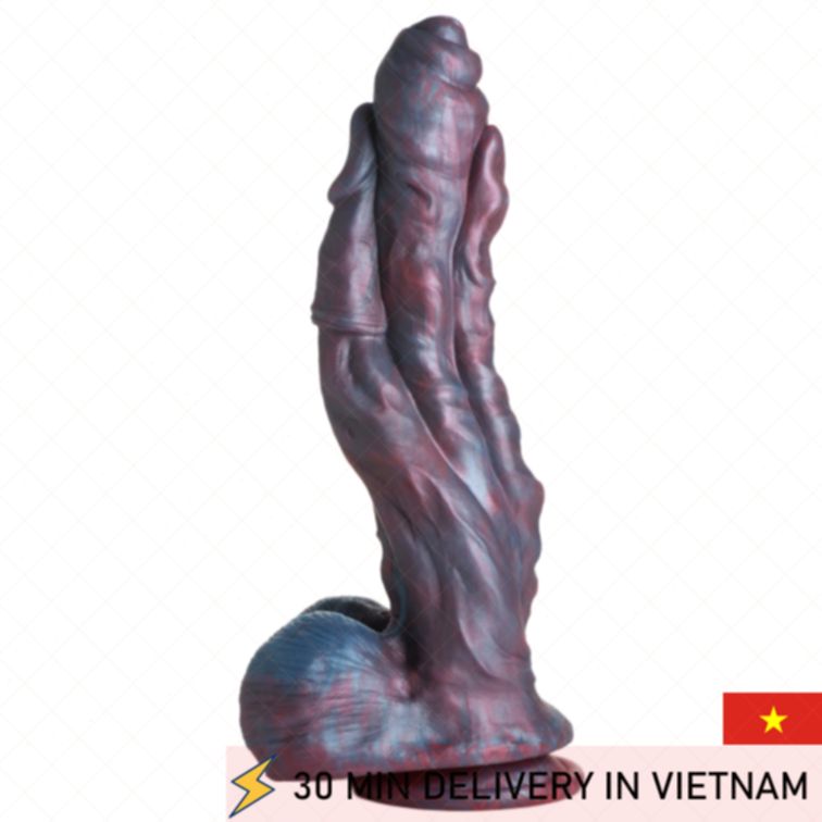 Creature Hydra Triple Head Dildo Fantasy Toy 