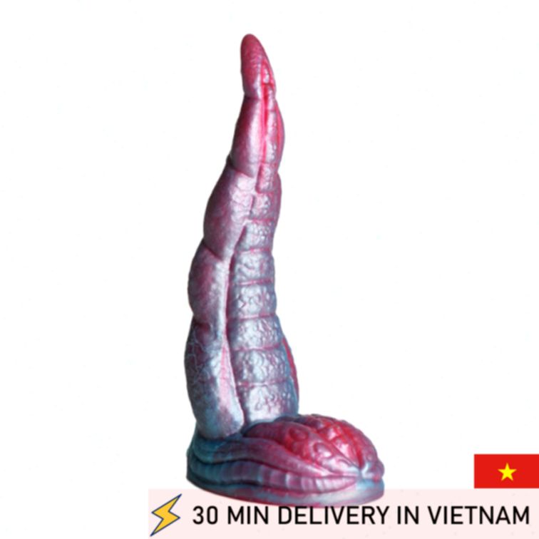 Fantasy Tentacle Dildo Iridescent Silicone Pleasure 