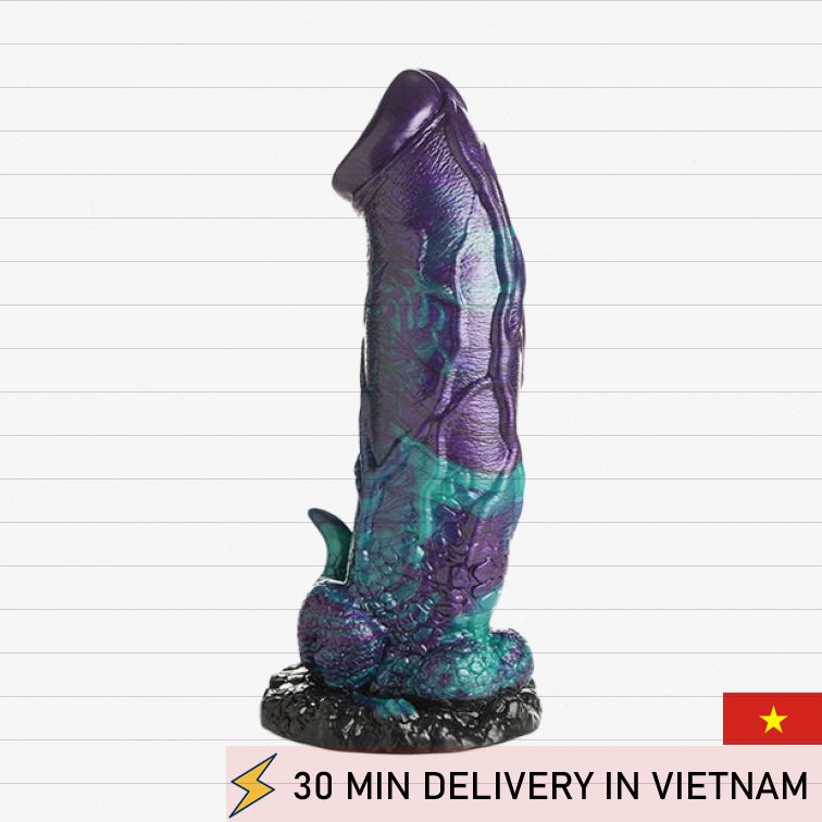 Dino Fantasy Dildo Creature Cocks Sparkle Texture 