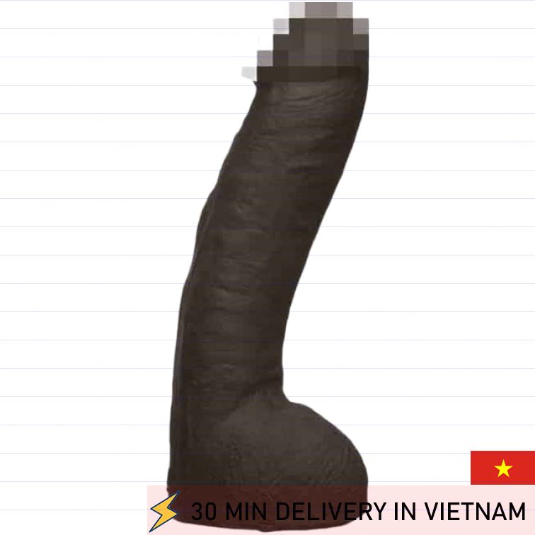 Realistic Huge Dildo 31.8cm Chocolate Ultra Feel 