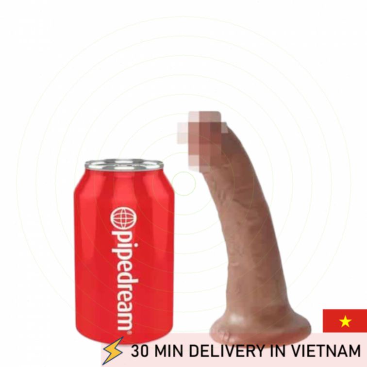 Realistic Suction Dildo 17cm Firm Strong Hold 