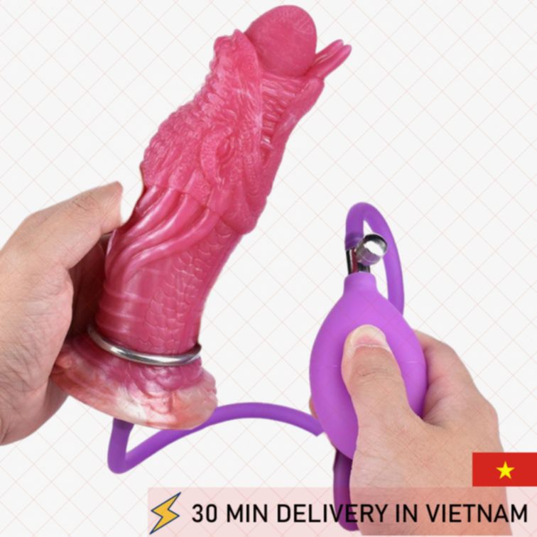 Fantasy Ovipositor Dildo Air Pump Unique Sensation 