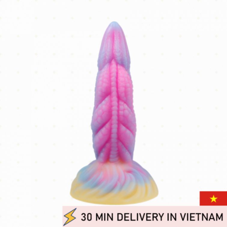 Corncob Suction Cup Anal Dildo Textured Fantasy 