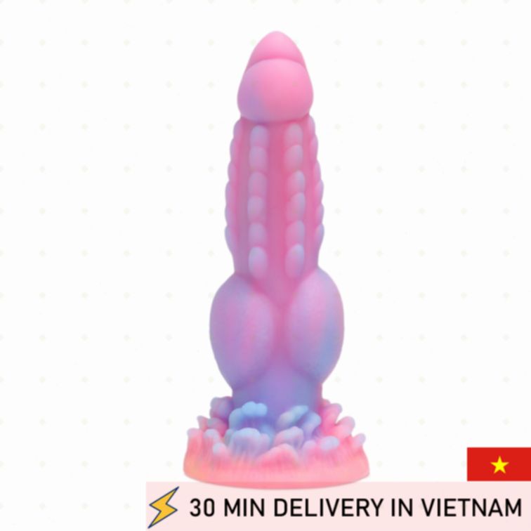 Glow Dragon Knot Dildo Fantasy Luminous Intense Fun 