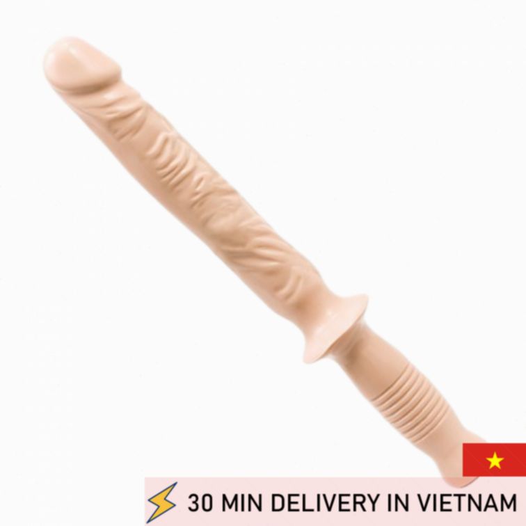 Large Dildo 38cm Textured Strong Sensation 