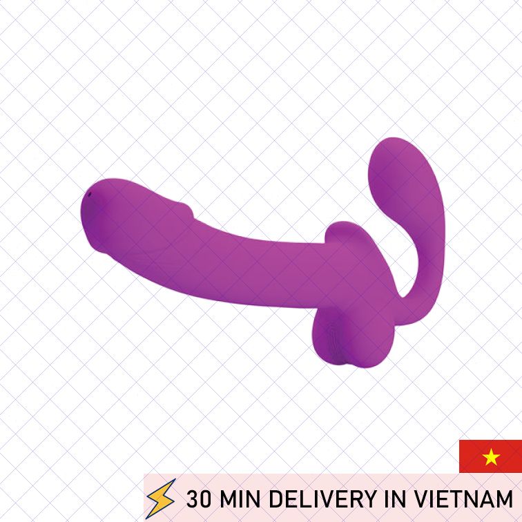 Strapless Squirting Strap On Pleasure Pro Toy 