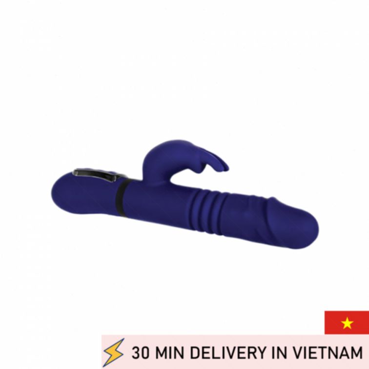All in One Rabbit Vibrator thrusting multi function 