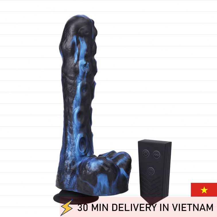 Thrusting Dildo Deep Motion Strong Rhythmic Action 