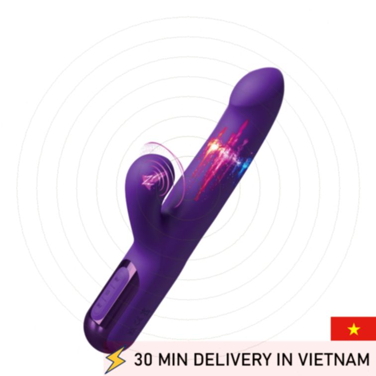 Thrusting Vibrator Sonic Pulse Powerful Stroker 