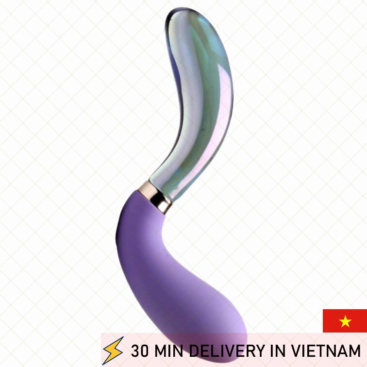 Glass Vibrator G Spot Curve Strong Precision 