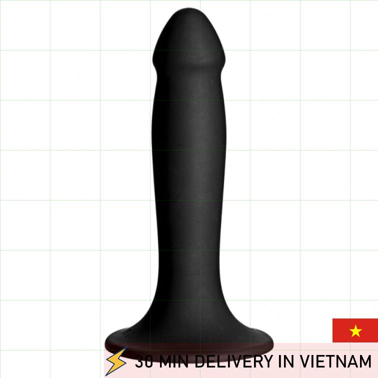 Vac U Lock Smooth Dildo Multi Use Secure Fit 
