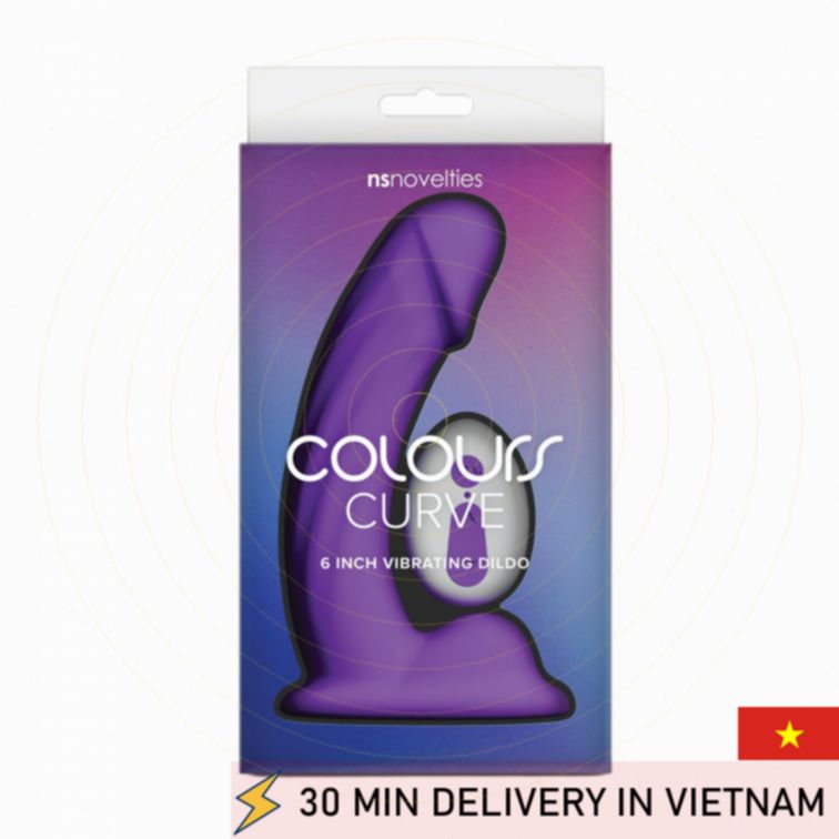 Curved Vibrating Dildo Remote Control Smooth Fit 