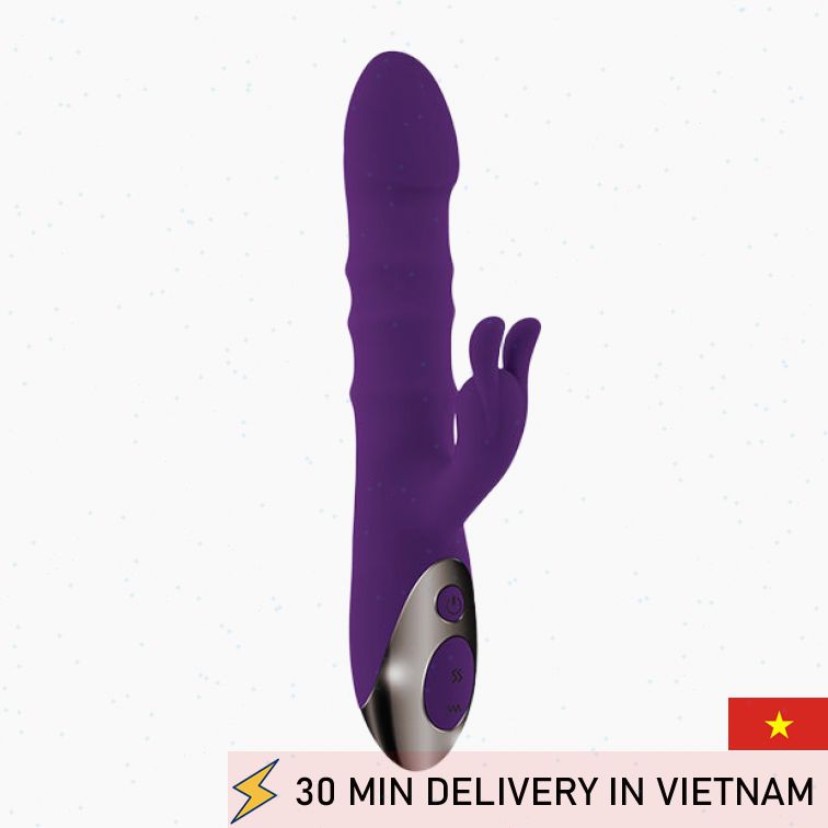 Playboy Hop To It Rabbit Vibrator Thrusting Strong 
