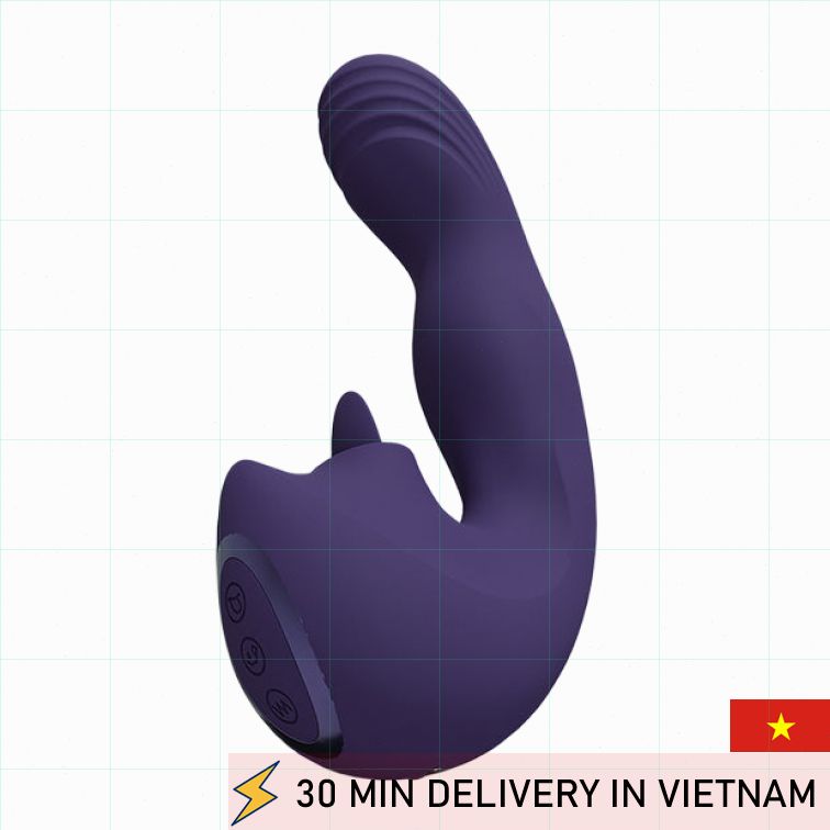 Shots Yumi Triple Action Vibrator Multi Stim 