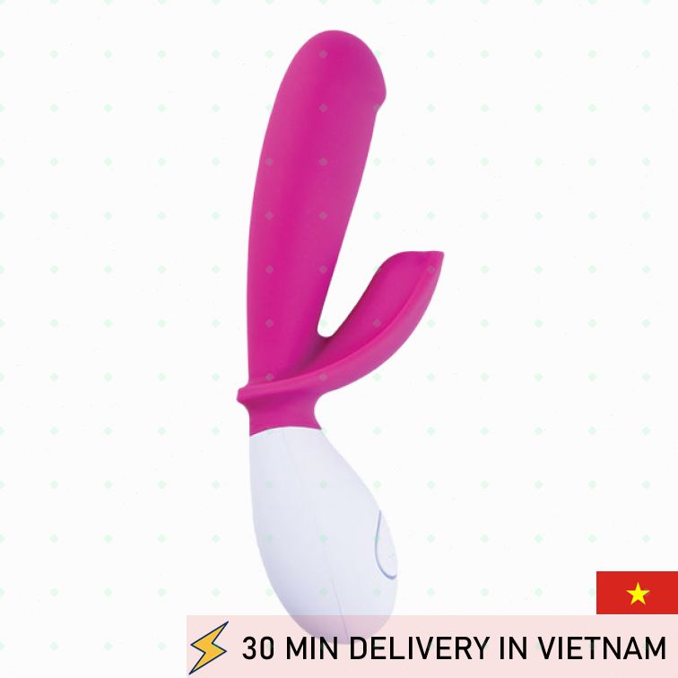 OhMiBod Snuggle Dual Vibrator Soft Body Safe 