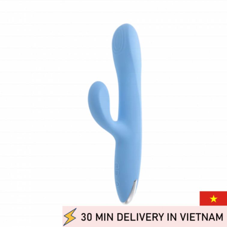 Rabbit vibrator thrusting powerful dual pleasure 