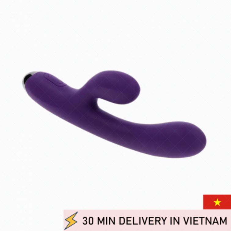 Couples Vibrator Dual Stimulation Strong Pulse 