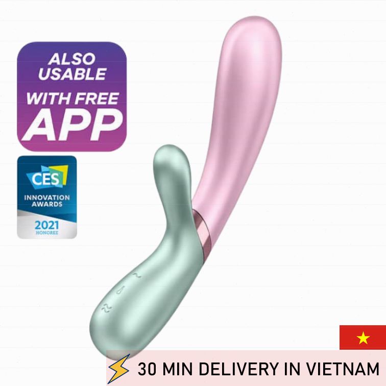 Heated Rabbit Vibrator App Control Smart Play 