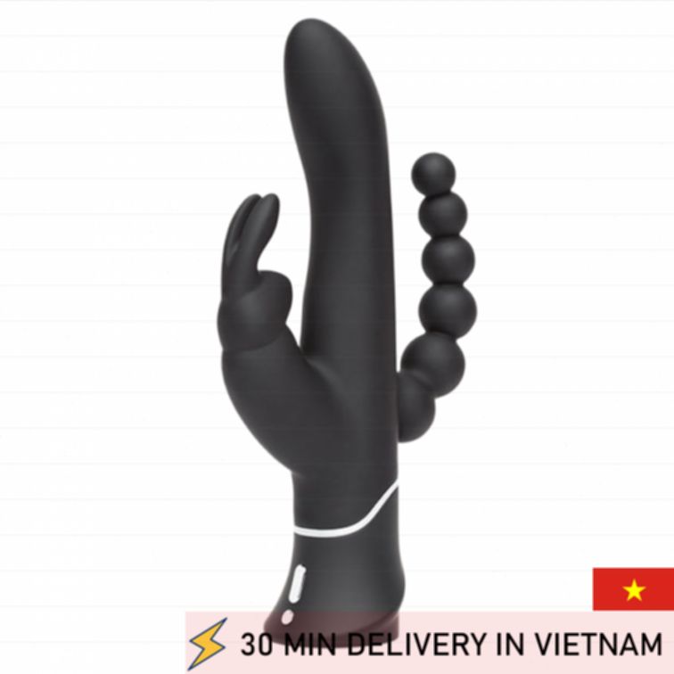 Triple Motor Rabbit Vibrator Curved Deep Pleasure 
