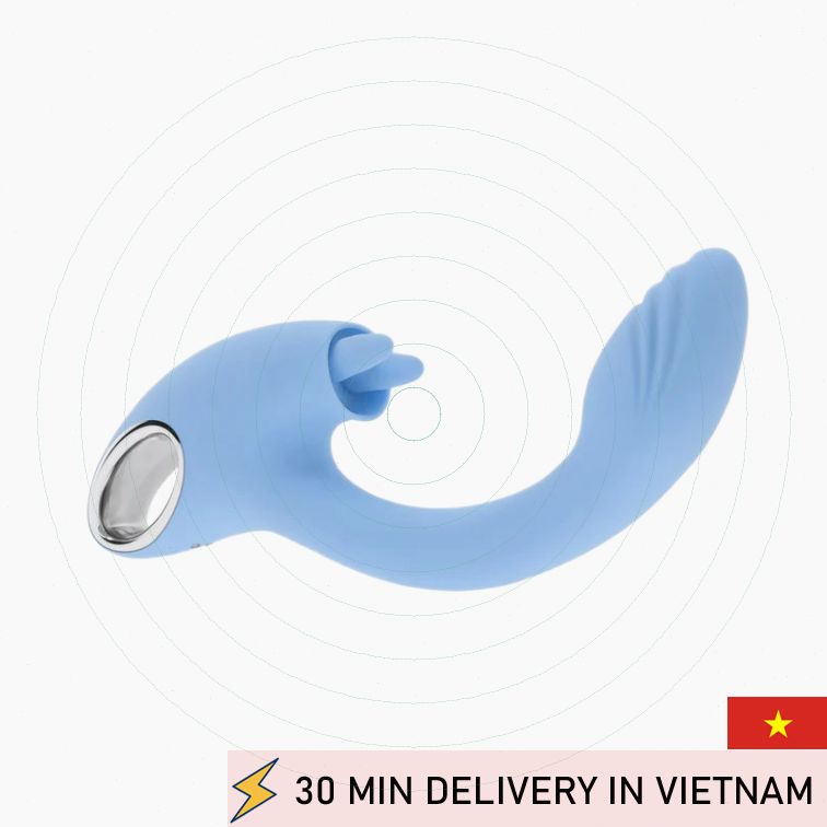Playboy Sapphire Dual G Spot Vibrator Smooth Pleasure 